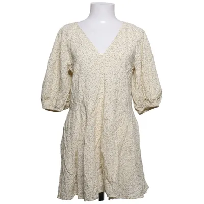 Klänning (Beige, Grön) från H&M Bomull, Viskos