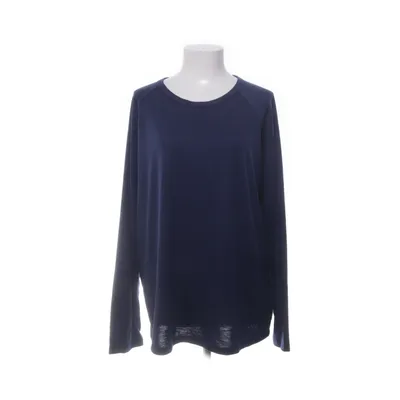 Lange mouwen shirt (Blauw) van Emery Rose Polyester, Elastaan