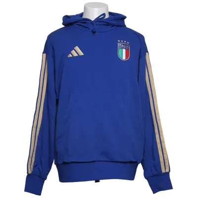 Huvtröja (Blå) från Adidas Bomull, Polyester, Viskos