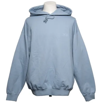 Hoodie (Blue) from Y-3 Yohji Yamamoto x Adidas Cotton, Elastane, Recycled polyester