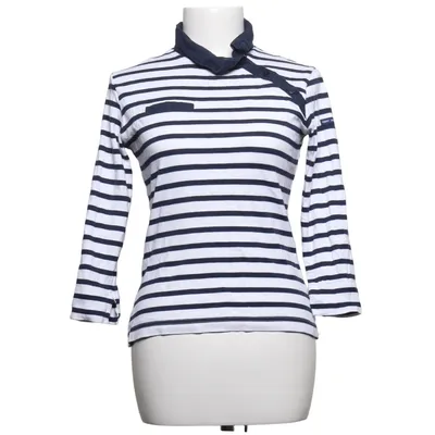 Lange mouwen shirt (Blauw, Wit) van Saint James Katoen