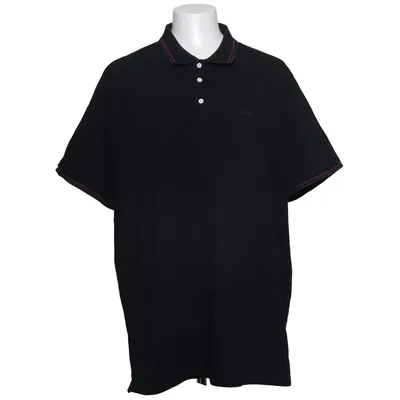 Poloshirt (Zwart) van Lindbergh White Katoen, Polyester