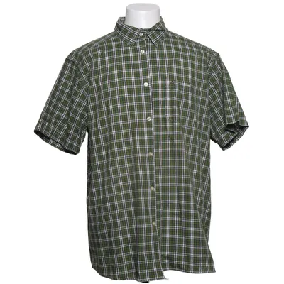 Short sleeve shirt (Green, White) from Schöffel Cotton, Polyester
