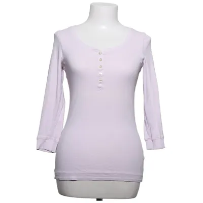 Henley T-shirt (Pink) fra L.O.G.G by H&M Bomuld, Elastan