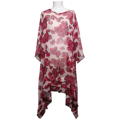Strandklänning (Röd, Vit, Svart) från AKH Fashion Polyester