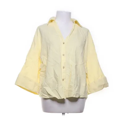 Blus (Gul) från Zara Bomull, Linne