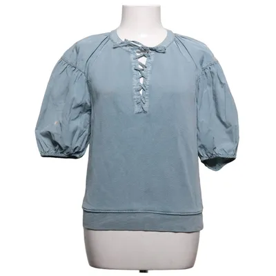Haut (Bleu) de Ulla Johnson Coton, Élasthane