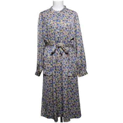 Jurk (Blauw, Geel, Meerkleurig) van Lollys Laundry Polyester
