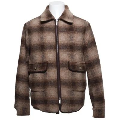 Skjortejakke (Slhhope Boiled Wool Jacket) fra Selected Homme Genanvendt polyester, Uld