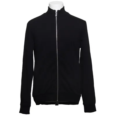 Jacket (Black) from Bikkembergs Cotton, Elastane