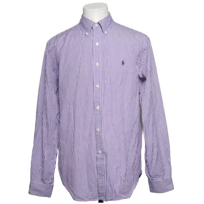 Chemise (Violet, Blanc) de Ralph Lauren Coton