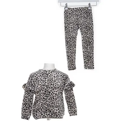 Mjukisset (Beige, Svart, Brun) från Lindex Kids Elastan, Polyester