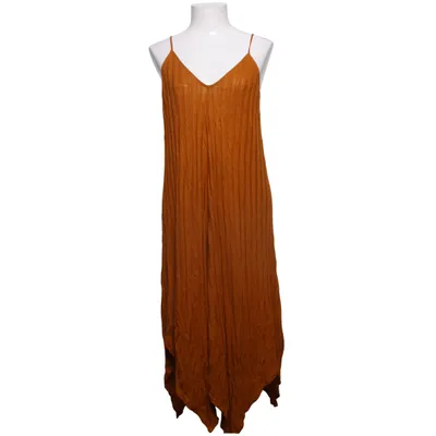 Robe (Marron) de Zara Woman Collection Lin, Viscose