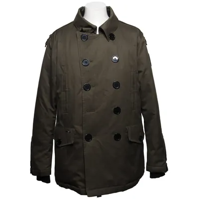 Parka (Green) from Nobis Down, Feather, Fur, Nylon, Polyester