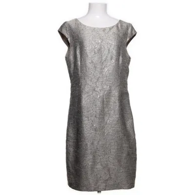 Cocktailjurk (Grijs) van Ril's Acetaat, Katoen, Metallvezel, Polyamide, Polyester