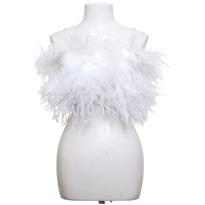 Tubetop (Hvid) fra Vicolo Elastan, Polyester