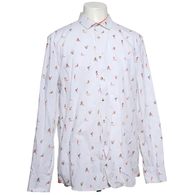 Shirt (Wit, Meerkleurig) van Colours & Sons Katoen