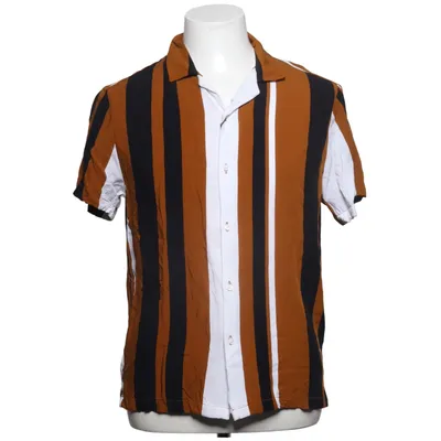 Short sleeve shirt (Brown, Black, White) from Denim & Flower Viscose