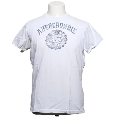 T-shirt (Weiß) von Abercrombie & Fitch Baumwolle