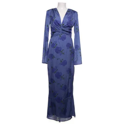 Maxi jurk (Blauw, Meerkleurig) van Adoore