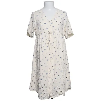 Zwangerschapsjurk (Wit, Blauw) van Pieces Maternity Polyester, Viscose