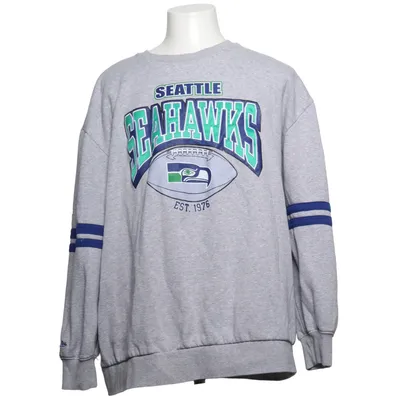 Sweatshirt (Gray, Blue, Multicolored) from Mitchell & Ness Cotton, Polyester