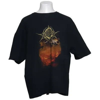 T-shirt (Sort, Flerfarvet) fra Gildan Bomuld