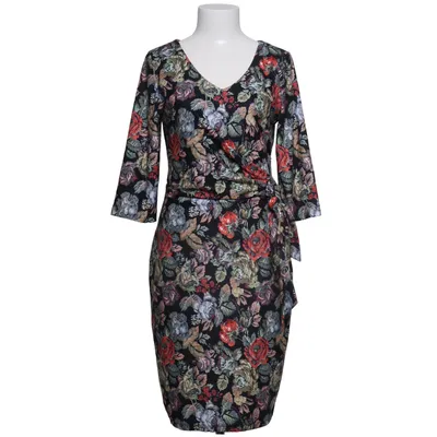 Jurk (Zwart, Meerkleurig) van Smashed Lemon Elastaan, Polyester
