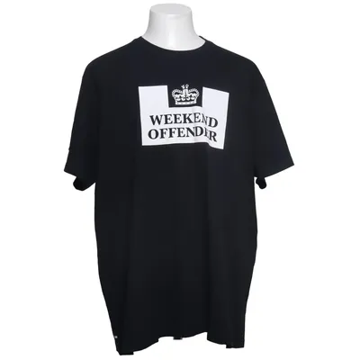 T-shirt (Zwart) van Weekend Offender Katoen