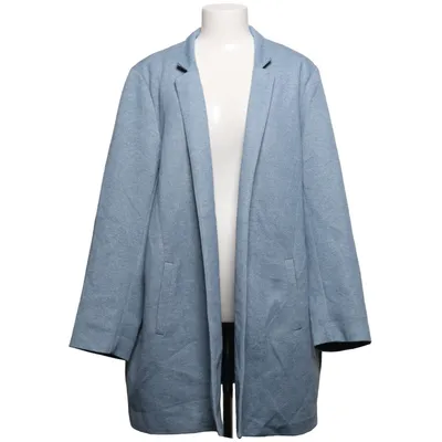 Frakke (Blå) fra ONLY Carmakoma Bomuld, Polyester