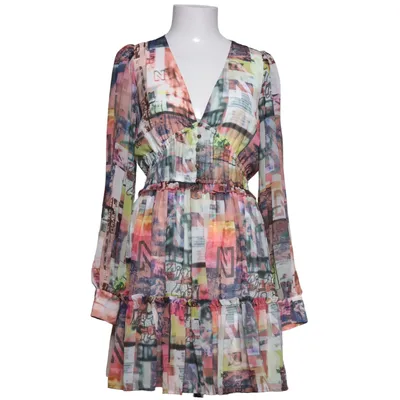 Jurk (Meerkleurig) van Nikkie Polyester, Viscose