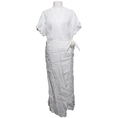 Wrap dress (White) from & Other Stories Cotton, Linen