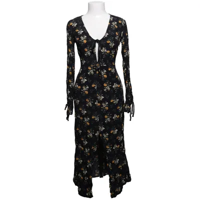 Maxi jurk (Zwart, Meerkleurig) van Nobody's Child Viscose