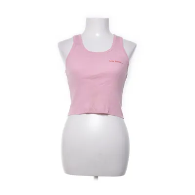 Crop top (Roze) van Iets Frans Katoen, Elastaan