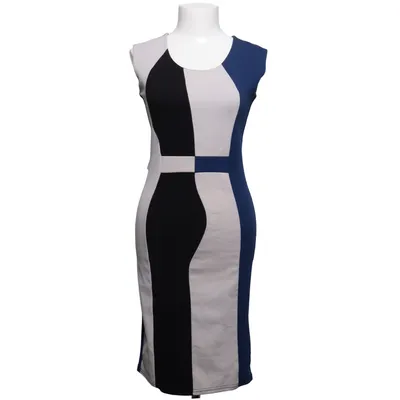 Jurk (Blauw, Zwart, Beige) van Chamonelle Elastaan, Viscose