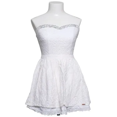 Dress (White) from Superdry Cotton, Polyamide, Viscose
