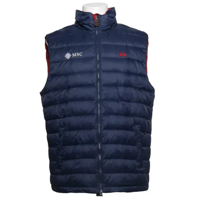 Outer vest (Blue, Red, Multicolored) from La Martina Down, Feather, Polyamide