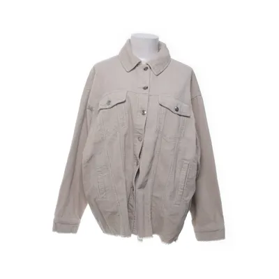 Overshirt (Beige) from ONLY Blue Denim Cotton