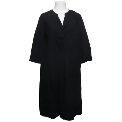 Dress (Black) from Milano Italy Cotton, Linen