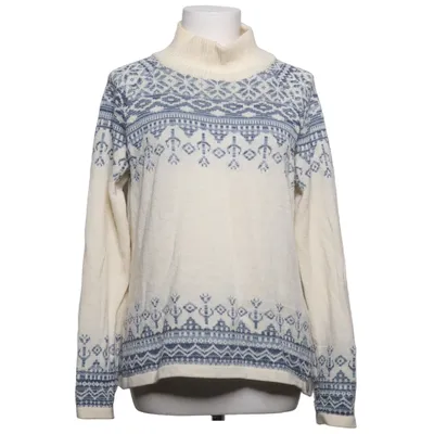 Sweater (Beige, Blå) fra Dobber Bomuld, Merinould
