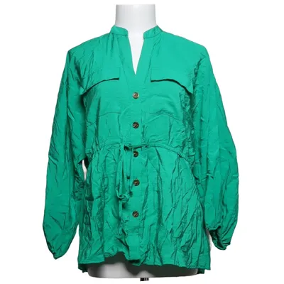 Blouse (Vert) de Gusto Polyamide, Viscose