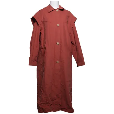 Regnfrakke (Rød) fra Danwear Bomuld, Polyester