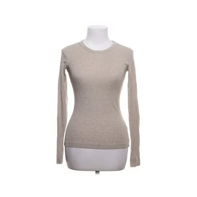 Långärmad t-shirt (Beige) från H&M Bomull, Elastan, Modal