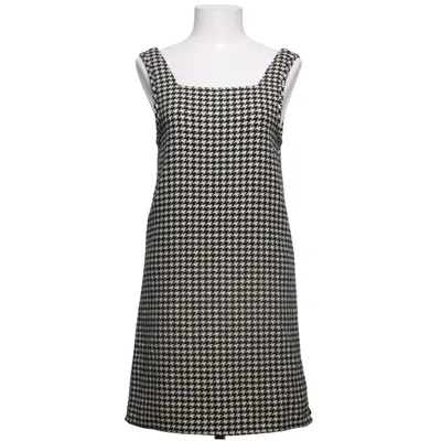 Dress (Black, White) from Scotch & Soda Polyester, Wool