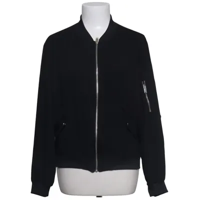 Bomberjack (Zwart) van Zara Basic Collection Elastaan, Polyester