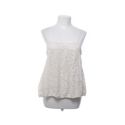Tanktop (Beige, Meerkleurig) van Divided by H&M Katoen, Viscose, Linnen, Polyamide