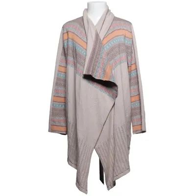 Cardigan (Beige, Meerkleurig) van Braintree Organisch katoen, Wol