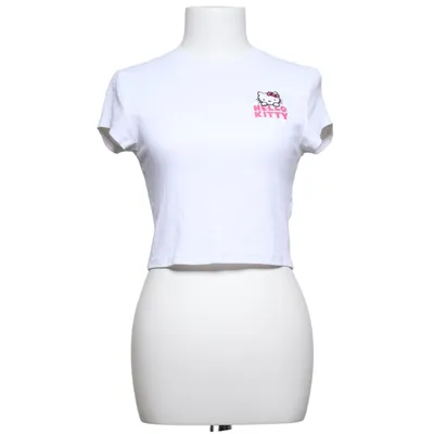 T-shirt (Wit) van Hello Kitty Katoen, Elastaan