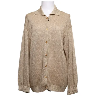 Cardigan (Goud) van Rodier Polyester, Viscose