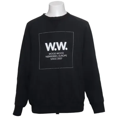 Sweatshirt (Black) from Wood Wood Cotton